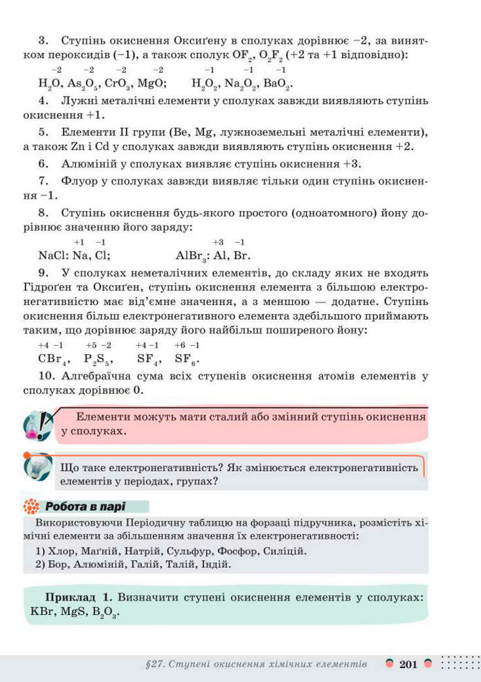 Підручник Хімія 8 клас Мідак (2025)