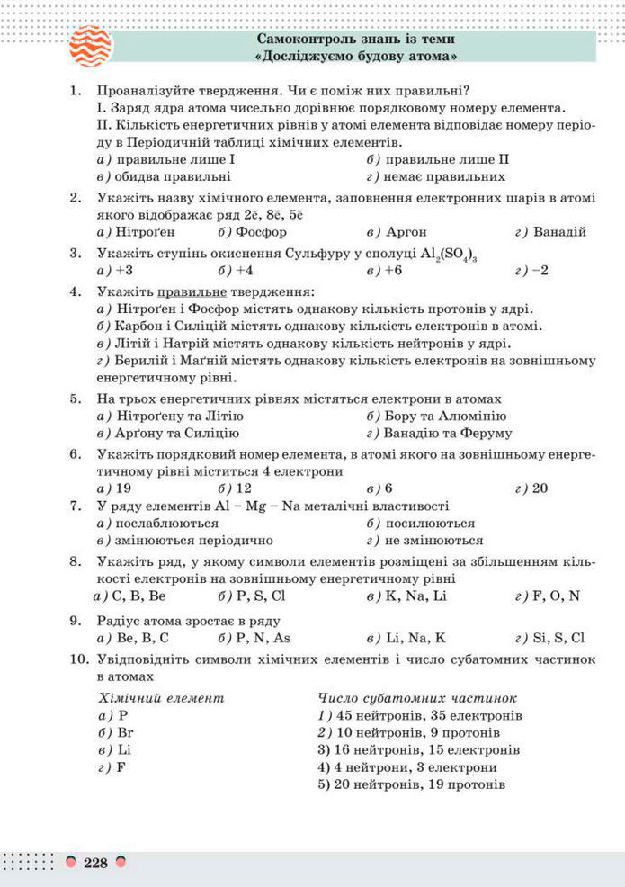 Підручник Хімія 8 клас Мідак (2025)