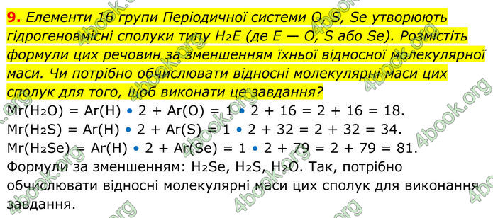 ГДЗ Хімія 8 клас Мідак