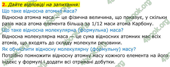 ГДЗ Хімія 8 клас Мідак