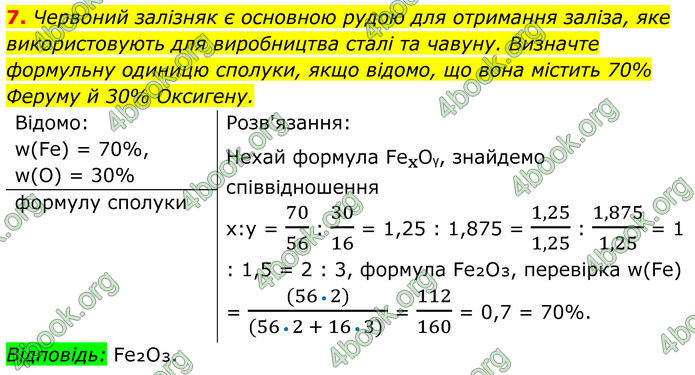 ГДЗ Хімія 8 клас Мідак