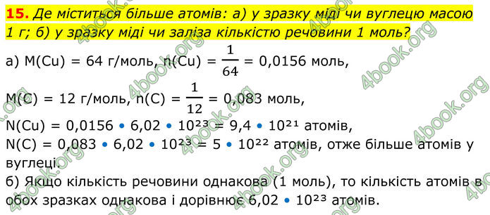 ГДЗ Хімія 8 клас Мідак
