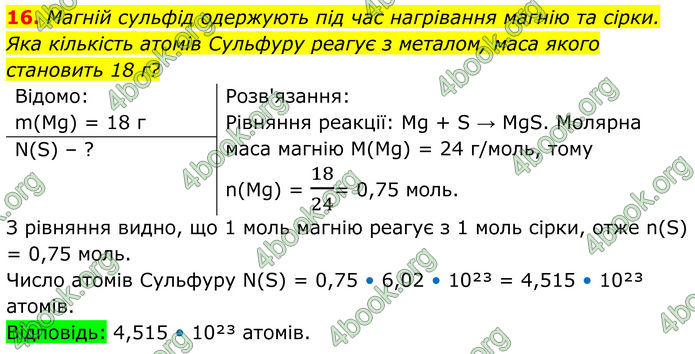 ГДЗ Хімія 8 клас Мідак