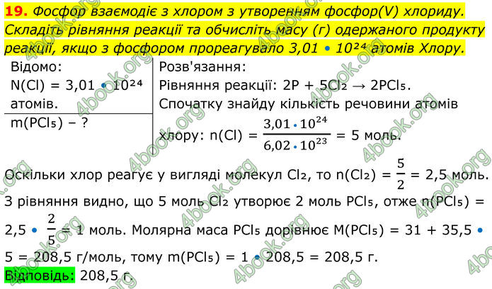 ГДЗ Хімія 8 клас Мідак