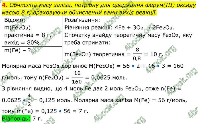 ГДЗ Хімія 8 клас Мідак