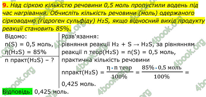 ГДЗ Хімія 8 клас Мідак