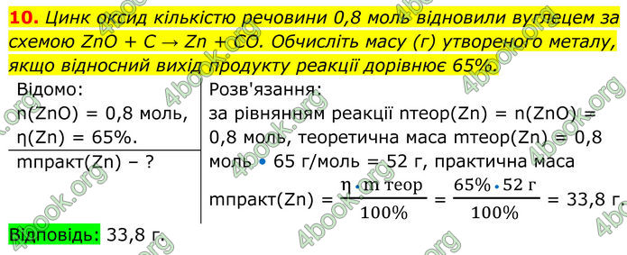 ГДЗ Хімія 8 клас Мідак