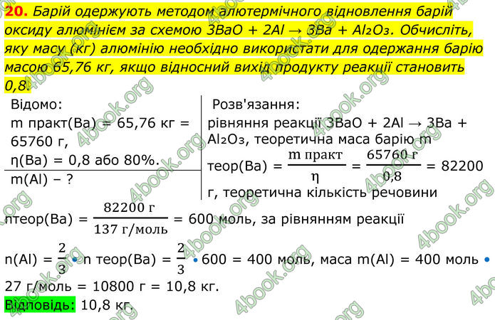 ГДЗ Хімія 8 клас Мідак