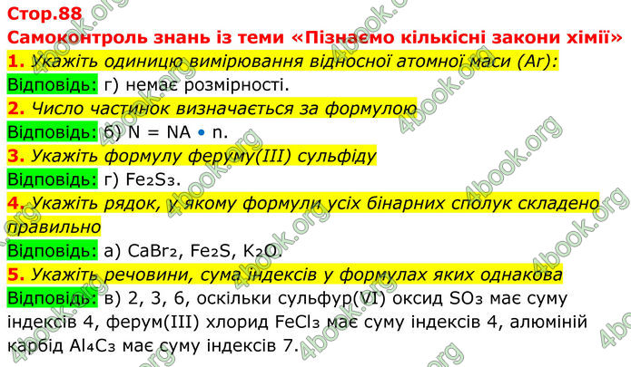 ГДЗ Хімія 8 клас Мідак