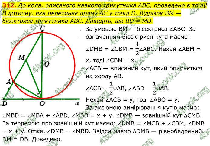 ГДЗ Геометрія 8 клас Мерзляк (2025) ГДЗ Геометрія 8 клас Мерзляк (2025)