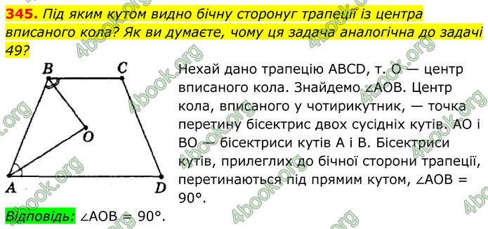ГДЗ Геометрія 8 клас Мерзляк (2025) ГДЗ Геометрія 8 клас Мерзляк (2025)