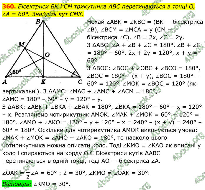 ГДЗ Геометрія 8 клас Мерзляк (2025) ГДЗ Геометрія 8 клас Мерзляк (2025)