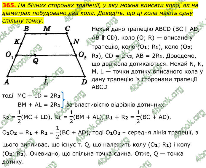ГДЗ Геометрія 8 клас Мерзляк (2025) ГДЗ Геометрія 8 клас Мерзляк (2025)
