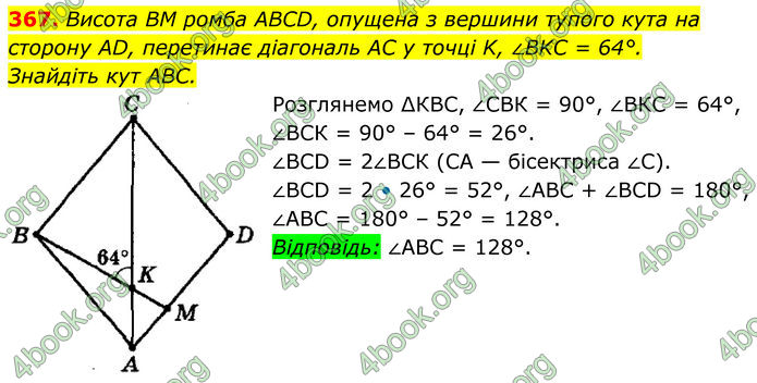 ГДЗ Геометрія 8 клас Мерзляк (2025) ГДЗ Геометрія 8 клас Мерзляк (2025)