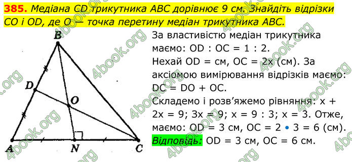 ГДЗ Геометрія 8 клас Мерзляк (2025)