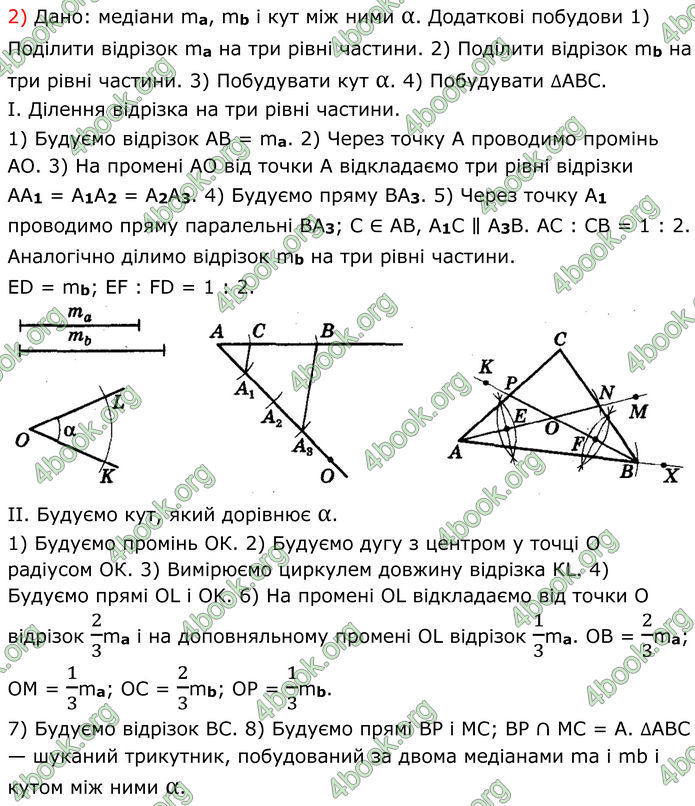 ГДЗ Геометрія 8 клас Мерзляк (2025)