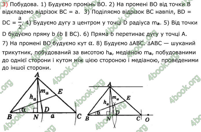 ГДЗ Геометрія 8 клас Мерзляк (2025)