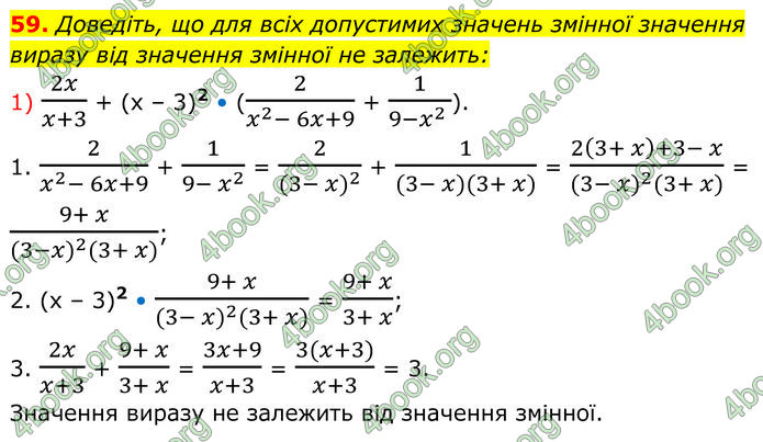 ГДЗ Алгебра 8 клас Істер (2025)