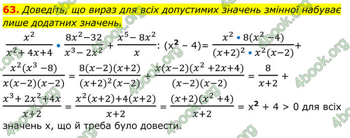 ГДЗ Алгебра 8 клас Істер (2025) ГДЗ Алгебра 8 клас Істер (2025)