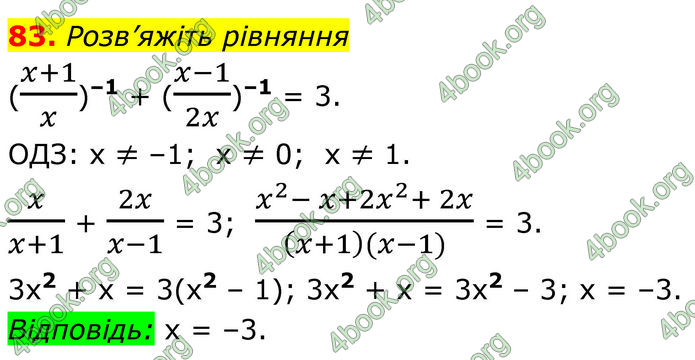 ГДЗ Алгебра 8 клас Істер (2025)