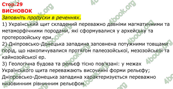 ГДЗ Зошит практичні Географія 8 клас Довгань (2025)