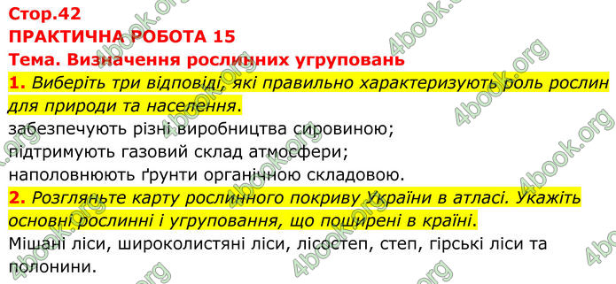 ГДЗ Зошит практичні Географія 8 клас Довгань (2025)