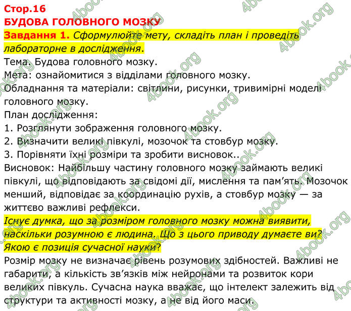 ГДЗ зошит з біології 8 клас Андерсон 2025 ГДЗ зошит з біології 8 клас Андерсон 2025
