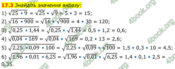 ГДЗ Алгебра 8 клас Істер (2025)