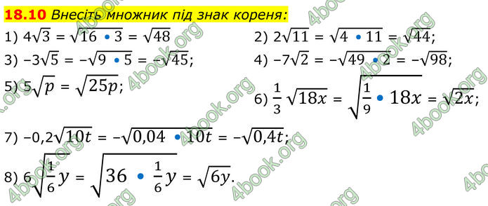 ГДЗ Алгебра 8 клас Істер (2025)