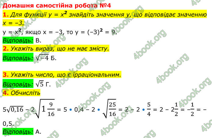 ГДЗ Алгебра 8 клас Істер (2025)