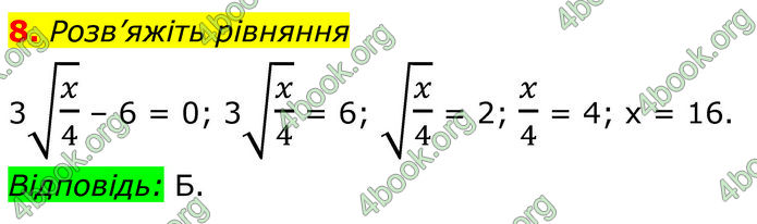 ГДЗ Алгебра 8 клас Істер (2025)