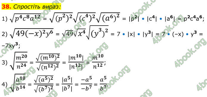 ГДЗ Алгебра 8 клас Істер (2025)