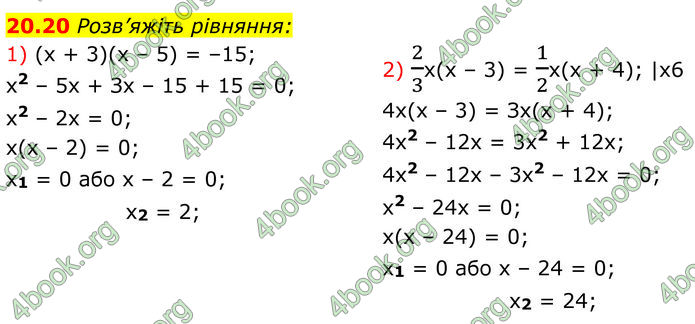 ГДЗ Алгебра 8 клас Істер (2025)