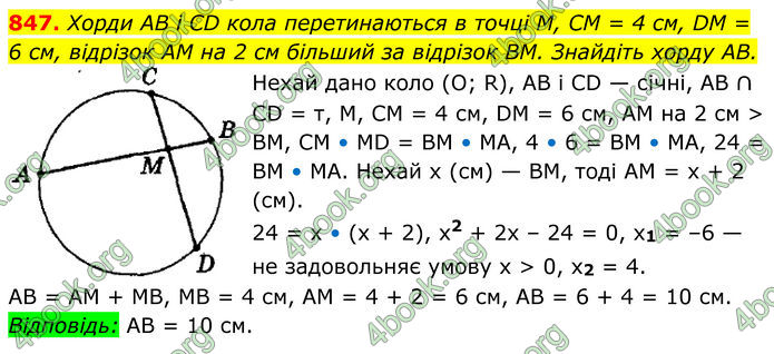 ГДЗ Геометрія 8 клас Мерзляк (2025)
