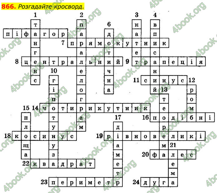 ГДЗ Геометрія 8 клас Мерзляк (2025)