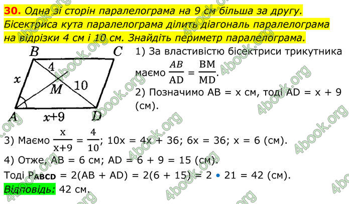 ГДЗ Геометрія 8 клас Істер (2025)