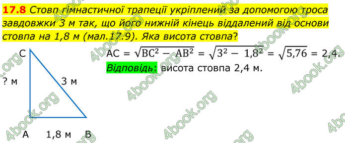 ГДЗ Геометрія 8 клас Істер (2025)