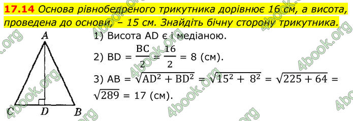 ГДЗ Геометрія 8 клас Істер (2025) ГДЗ Геометрія 8 клас Істер (2025)