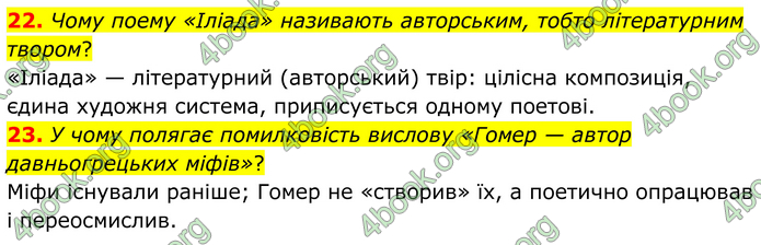 ГДЗ Зарубіжна література 8 клас Міляновська (2025)