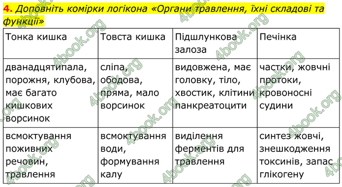 ГДЗ Зошит Біологія 8 клас Кулініч (2025)