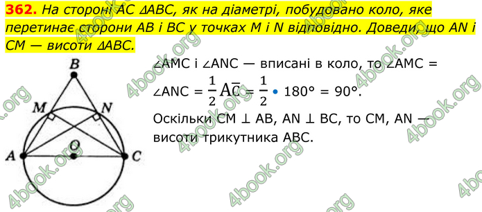 ГДЗ Геометрія 8 клас Бевз (2025) ГДЗ Геометрія 8 клас Бевз (2025)