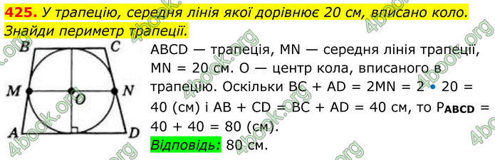 ГДЗ Геометрія 8 клас Бевз (2025)