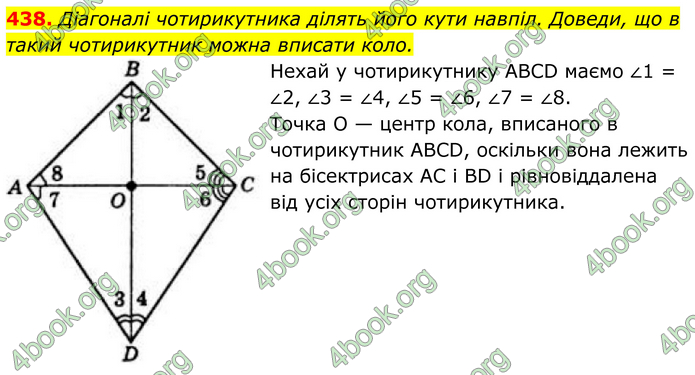 ГДЗ Геометрія 8 клас Бевз (2025)