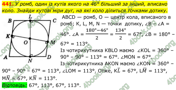 ГДЗ Геометрія 8 клас Бевз (2025)