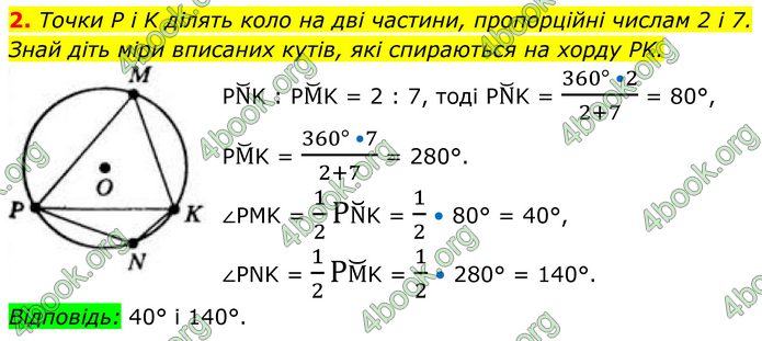ГДЗ Геометрія 8 клас Бевз (2025)