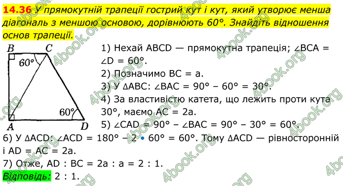 ГДЗ Математика 8 клас Істер (2025) - 1 ЧАСТИНА
