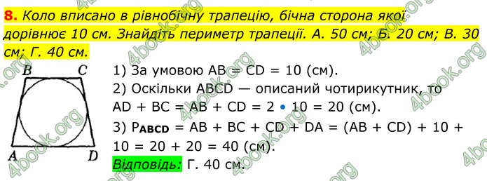ГДЗ Математика 8 клас Істер (2025) - 1 ЧАСТИНА