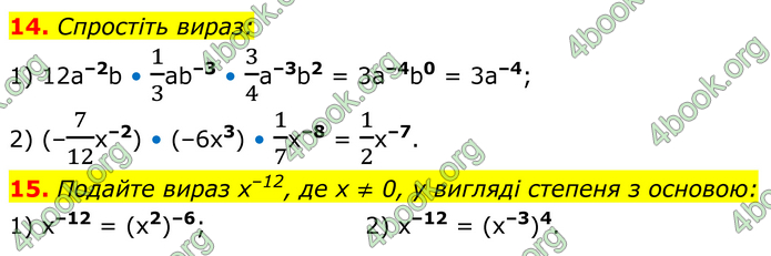 ГДЗ Математика 8 клас Істер (2025) - 1 ЧАСТИНА