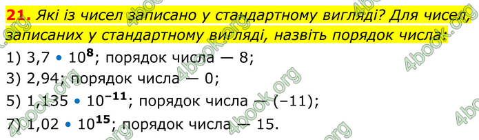 ГДЗ Математика 8 клас Істер (2025) - 1 ЧАСТИНА