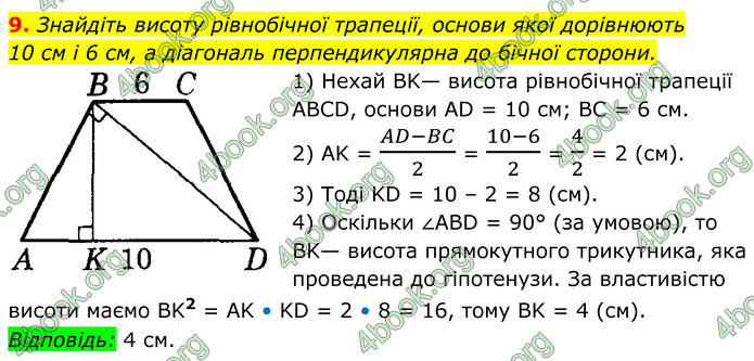 ГДЗ Математика 8 клас Істер (2025) - 1 ЧАСТИНА